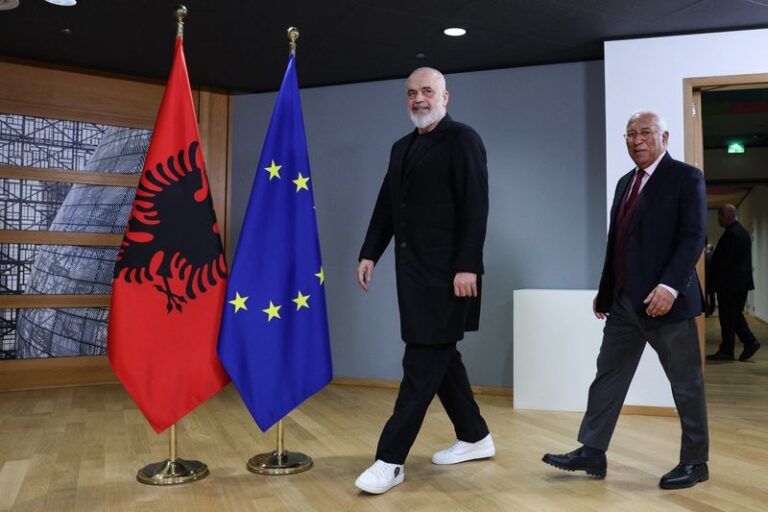 FOTO/ Rama në Bruksel, darkë informale me Presidentin e Këshillit Europian