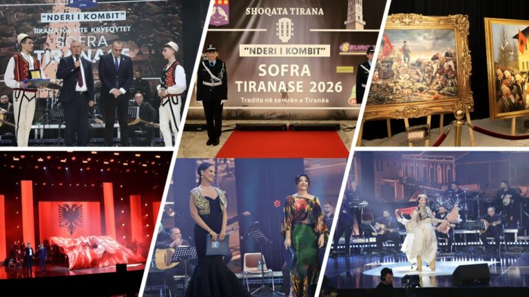 Sofra e Tiranës, spektakël brilant