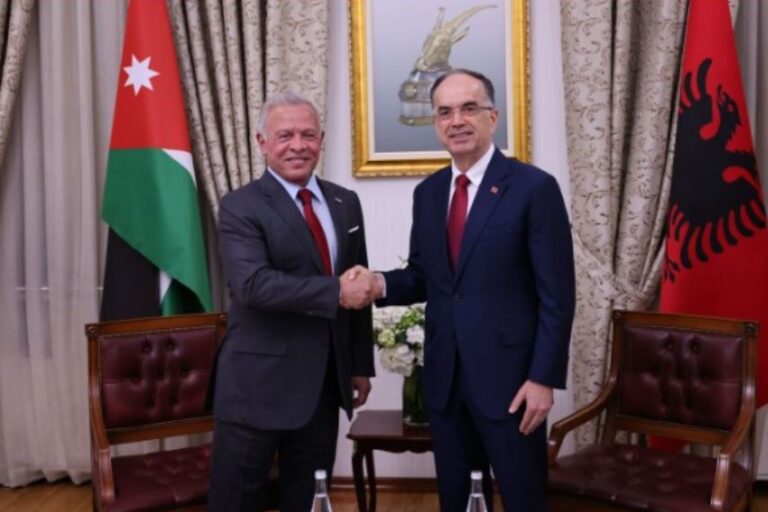 Presidenti Begaj nis vizitë shtetërore në Jordani
