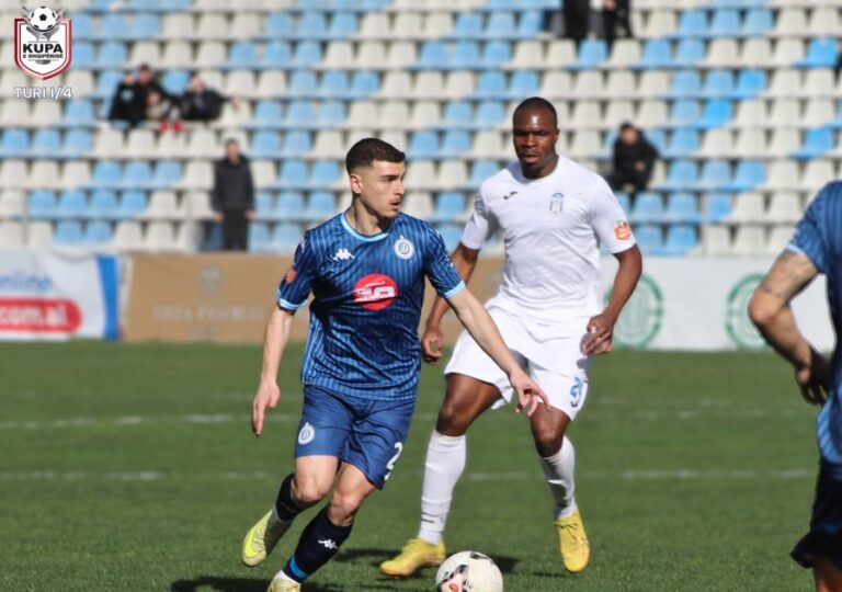 Dinamo mund pastër Tiranën në çerekfinalen e parë të Kupës së Shqipërisë