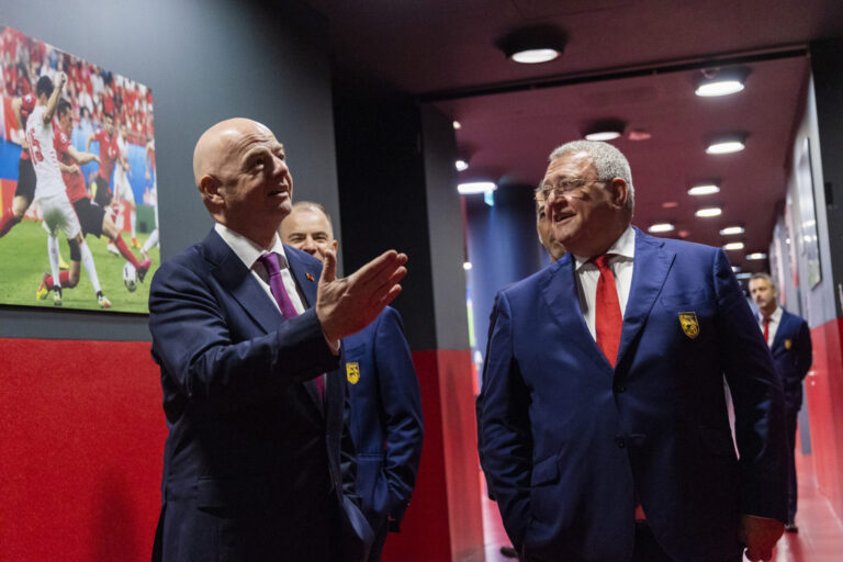 10 vite në krye të FIFA-s, Duka uron Gianni Infantinon: Një dekadë zhvillimi dhe profesionalizmi global