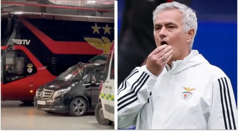 Benfica u eliminua nga Reali, por Mourinho e ndoqi sfidën nga një vend i veçantë