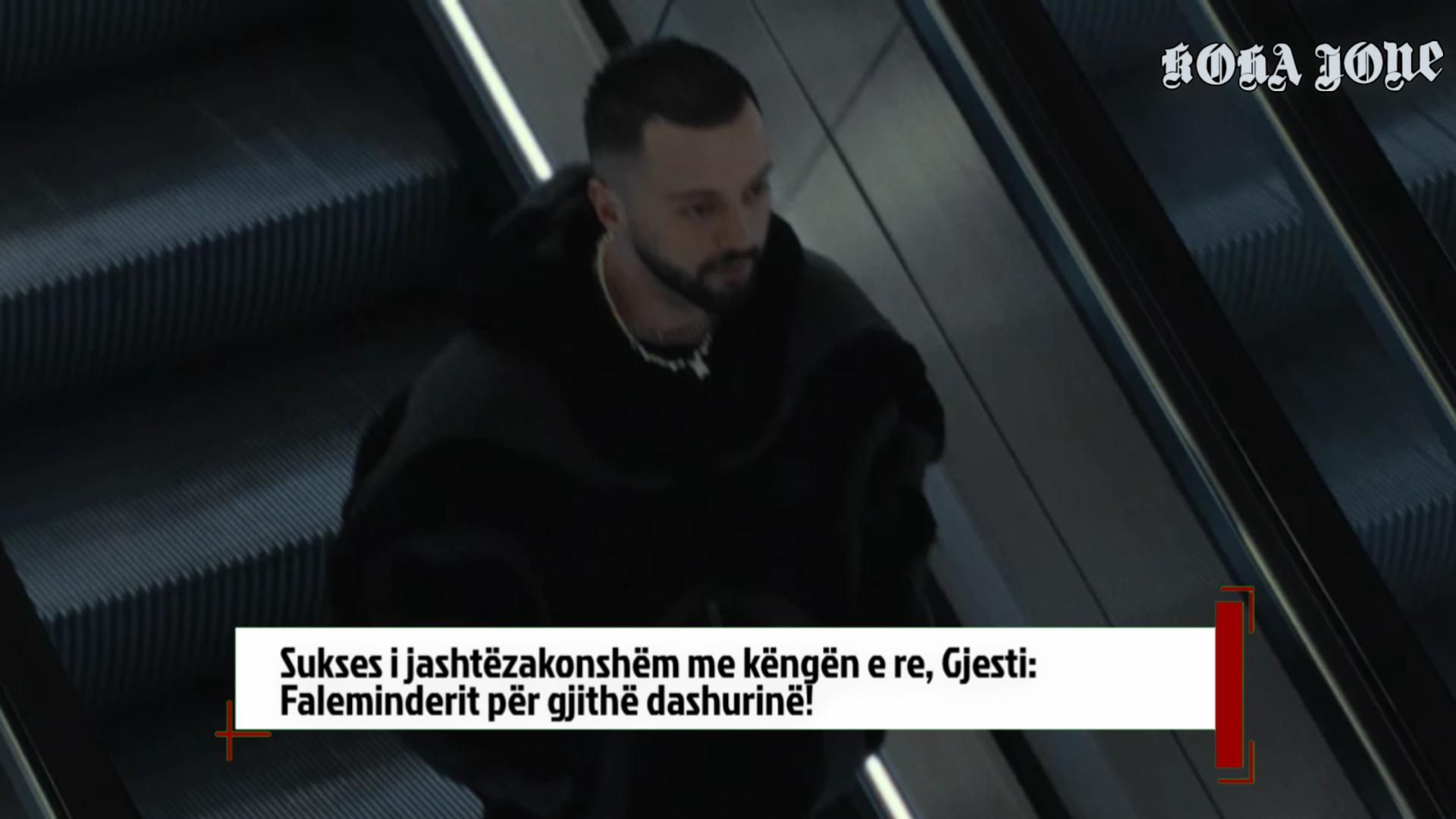 Sukses i jashtëzakonshëm me këngën e re  Gjesti  Faleminderit për gjithë dashurinë 