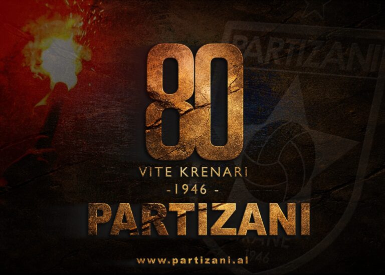 Partizani feston 80 vite histori, trofe dhe lavdi në futbollin shqiptar