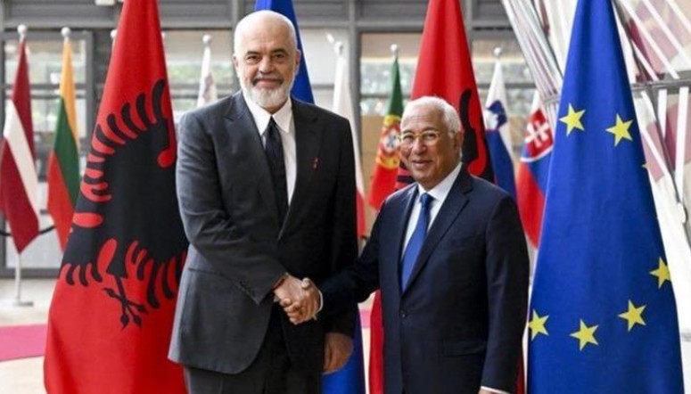 Rama në Bruksel  takohet sot me presidentin e Komisionit Evropian Antonio Kosta