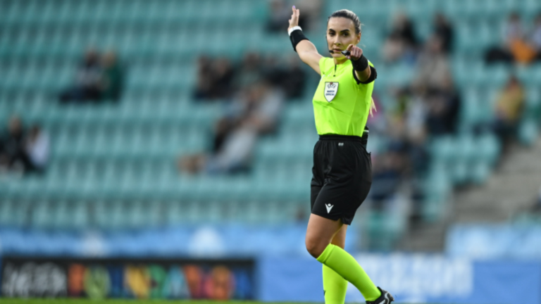 Emanuela Rusta vendos drejtësi në çerekfinalen e UEFA Women’s Europa Cup, Nordsjælland-Eintracht Frankfurt