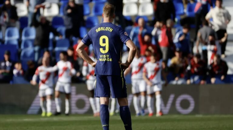 Atletico Madrid turpërohet në La Liga nga Rayo që lufton për mbijetesë