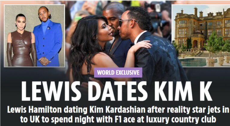 Media britanike: Lewis Hamilton dhe Kim Kardashian janë çift