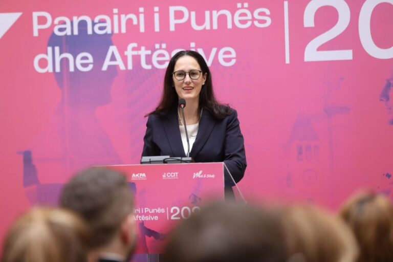 Ministrja Ibrahimaj: Forcimi i aftësive dhe nxitja e punësimit, prioritet për zhvillimin e qëndrueshëm të ekonomisë