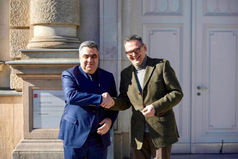 Ministri Gonxhja vizitë në Universitetin e Arteve në Berlin: Forcim i lidhjeve kulturore dhe akademike