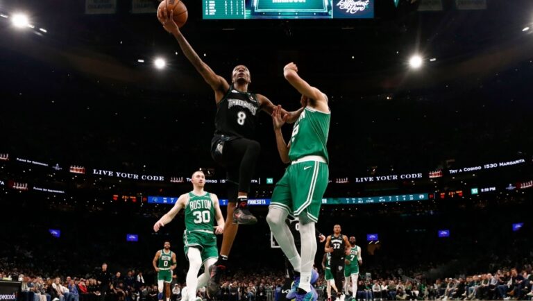 NBA – Minnesota zbulon Hyland dhe mposht Bostonin. Jokic shkatërron Portlandin