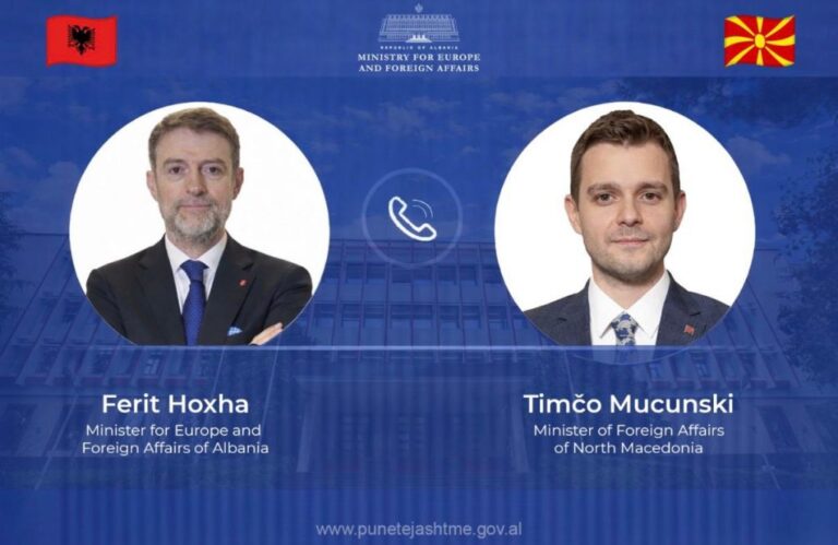 Ministri Hoxha: Integrimi i Shqipërisë dhe Maqedonisë së Veriut, me rëndësi strategjike për rajonin dhe BE-në