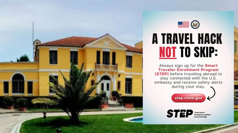 Ambasada e SHBA-ve: Regjistrohuni në programin amerikan STEP për udhëtimet jashtë vendit