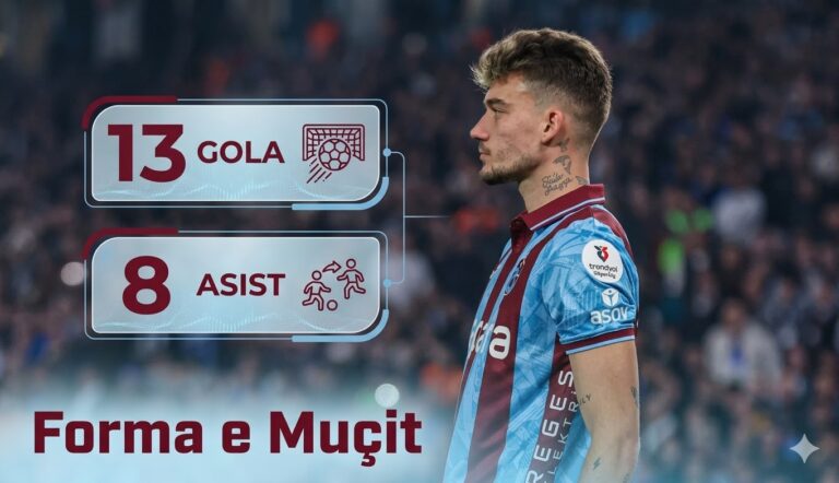 13 gola dhe 8 asiste, Muçi mund të jetë “xholi” që mund të gjunjëzojë Poloninë
