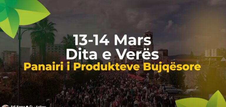 Kryeministri Rama fton qytetarët në Panairin e Produkteve Bujqësore në Elbasan