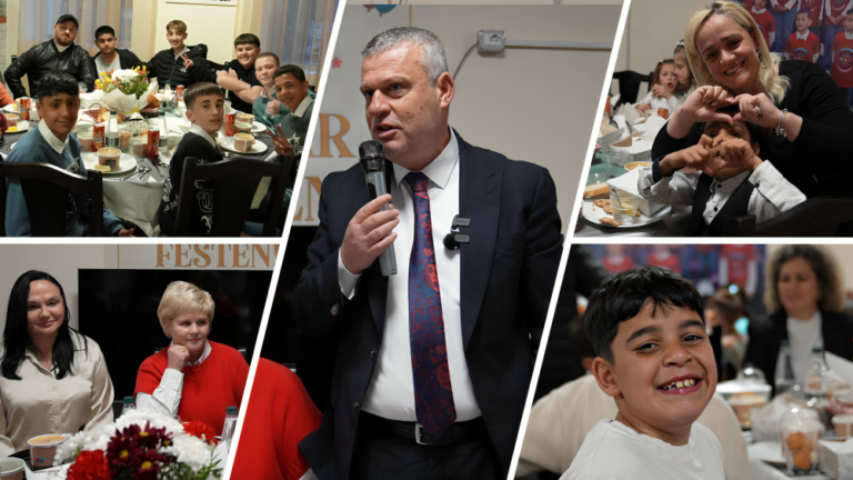 Prefekti Hajdari, darkë Bajrami në Shtëpinë e Fëmijës “Zyber Hallulli”