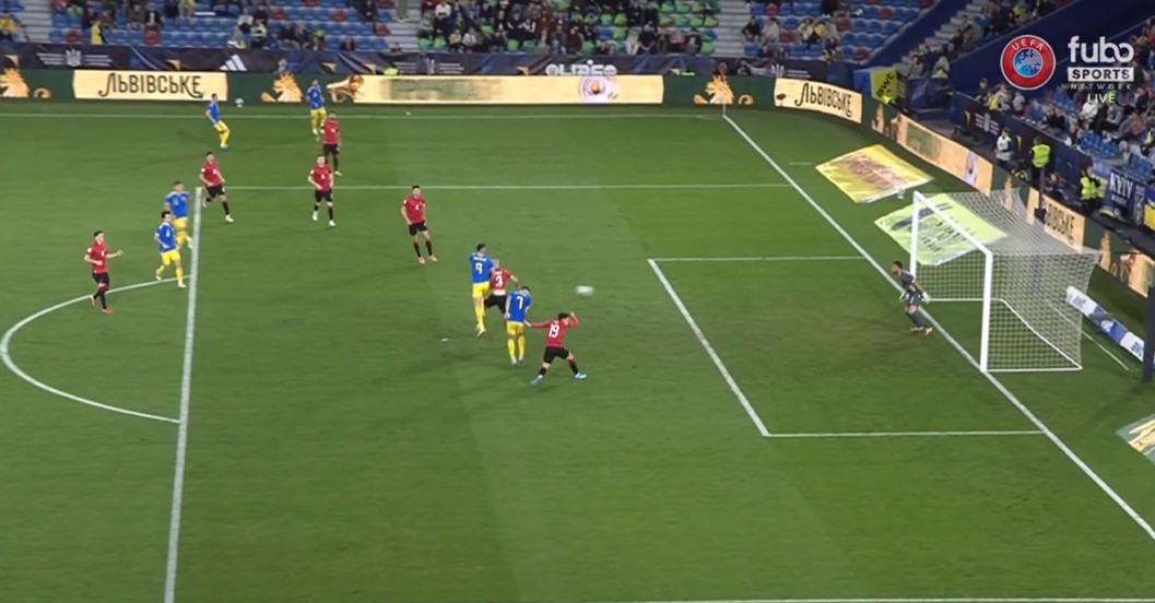 Shqipëria e nis keq pjesën e dytë ndaj Ukrainës  pëson gol  VIDEO 