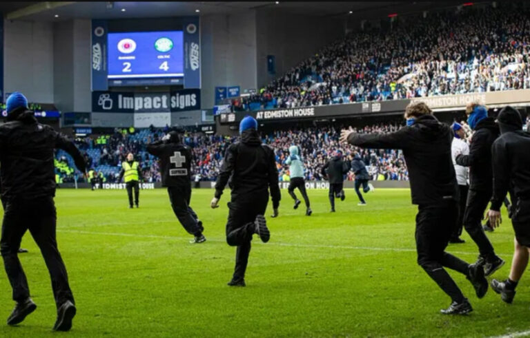 Përplasje mes tifozëve të Celtic dhe Rangers në Kupë, Bajrami shënon por ekipi i tij eliminohet (VIDEO)