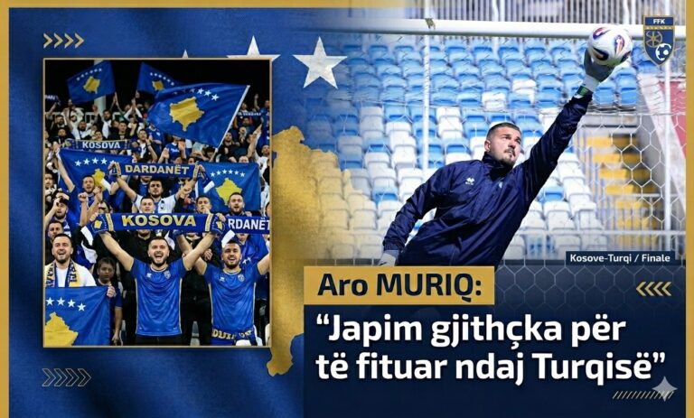 Muriq: Japim gjithçka për të fituar ndaj Turqisë