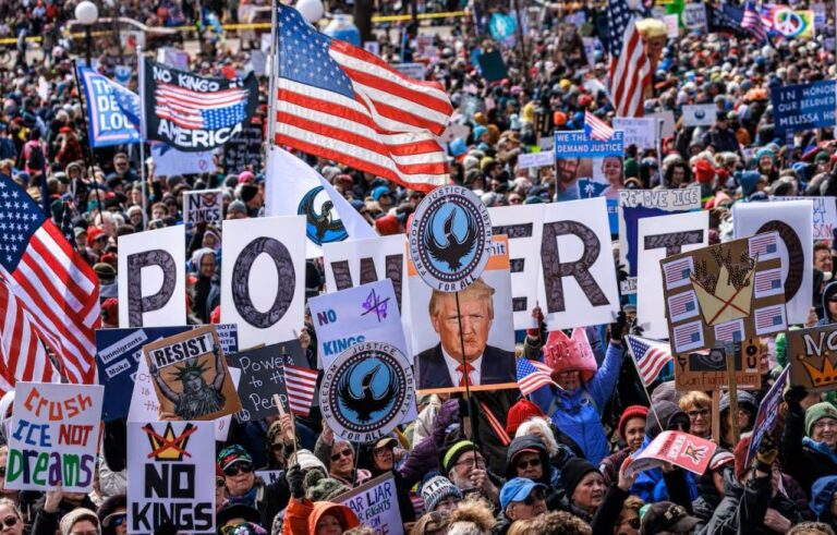 BBC: Protesta masive “No Kings” kundër administratës Trump në të gjithë SHBA-në