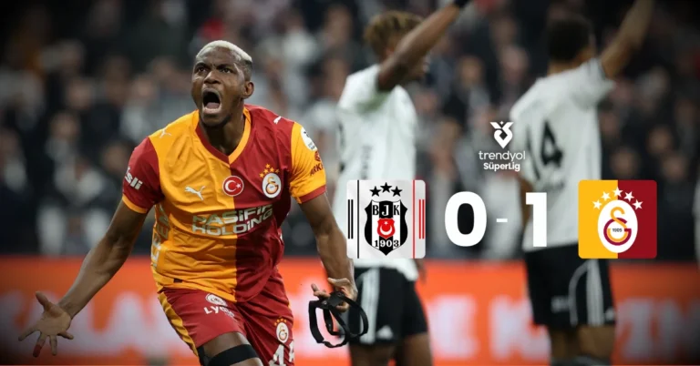 Besiktas me Asllanin në fushë humbet derbin ndaj Galatasaray
