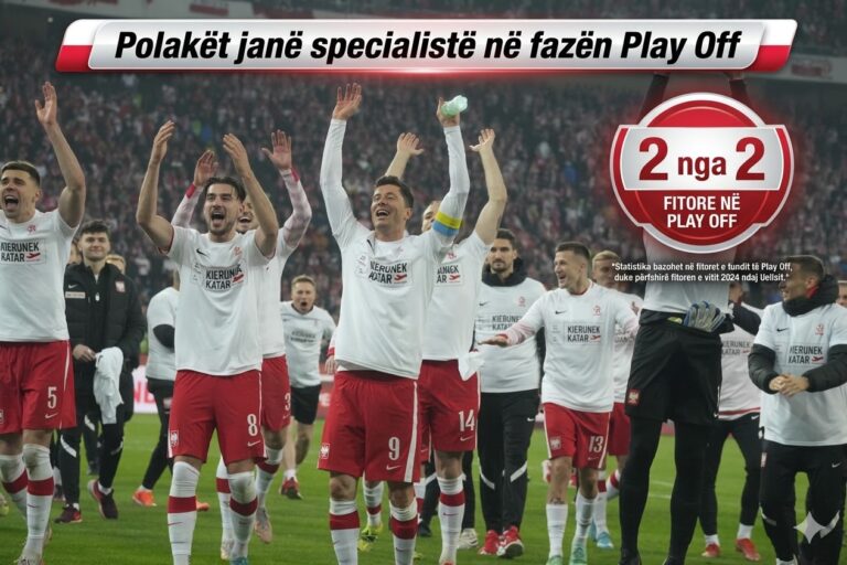 2 nga 2, Polonisë i ka buzëqeshur gjithnjë fati në “Play Off”