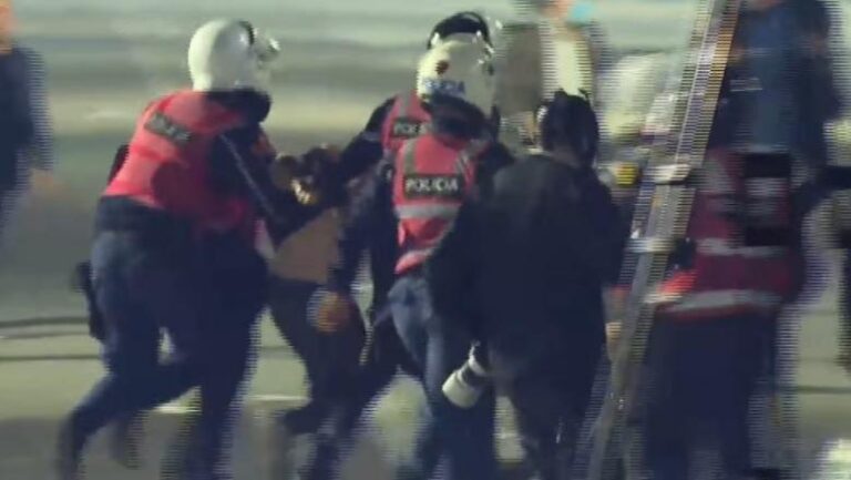 Protesta, ndalohen 4 persona pasi u kapën me çantë me molotovë