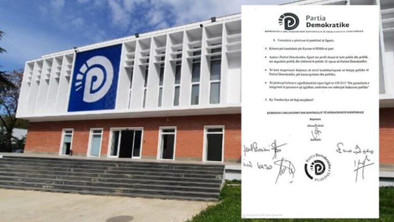 Gara për kryetarin e PD, nesër në orën 12:00 afati i fundit për dorëzimin e kandidaturave
