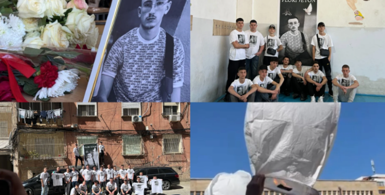 Shokët e klasës nderojnë kujtimin e 17-vjeçarit, humbi jetën nga një arrest kardiak