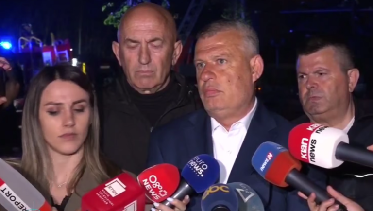 Digjet pallati, prefekti i Tiranës: Po marrim masa për strehimin e qytetarëve të mbetur jashtë