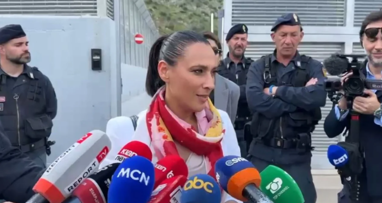 Delegacion i partisë ”Fratelli d’Italia” vizitë në kampin e Gjadrit