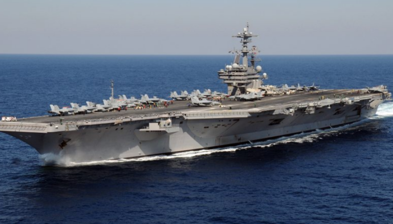Aeroplanmbajtësja USS George H.W. Bush mbërrin në Lindjen e Mesme