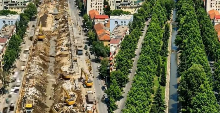 ”Eh, llafet i merr lumi”, Rama poston pamje nga transformimi i i Lumit Lana