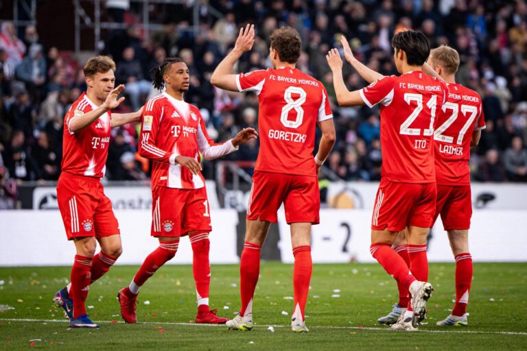 Bayerni i pandalshëm në Bundesligë, fiton me 5 gola ndaj St.Pauli