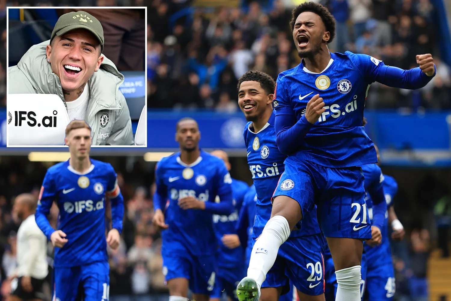 FA Cup  Chelsea  tërmet 7 ballë  ndaj Port Vale  kalon në gjysmëfinale