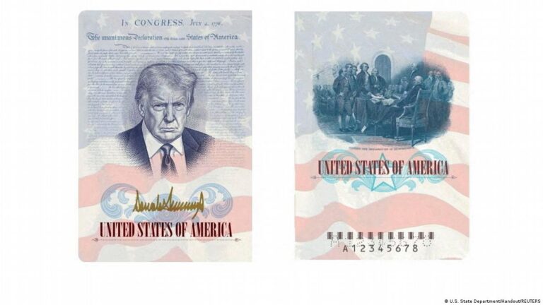 Pasaporta të reja amerikane do të shfaqin imazhin e Presidentit Trump