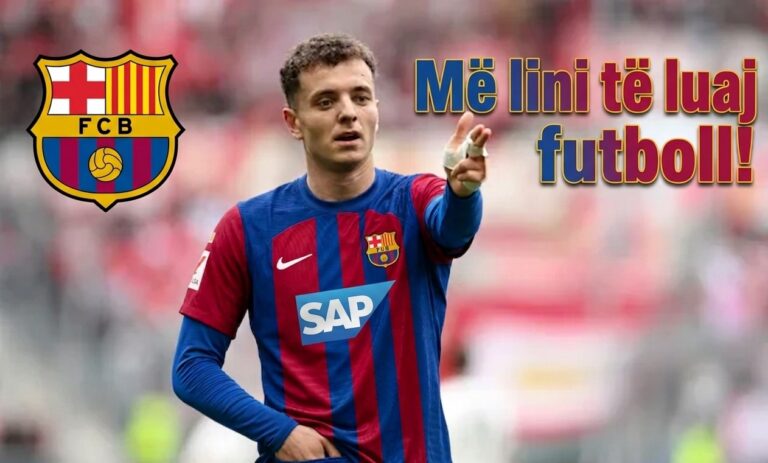 Fisnik Asllani i përgjigjet Barcelonës për zërat në merkato: Më lini të luaj futboll!