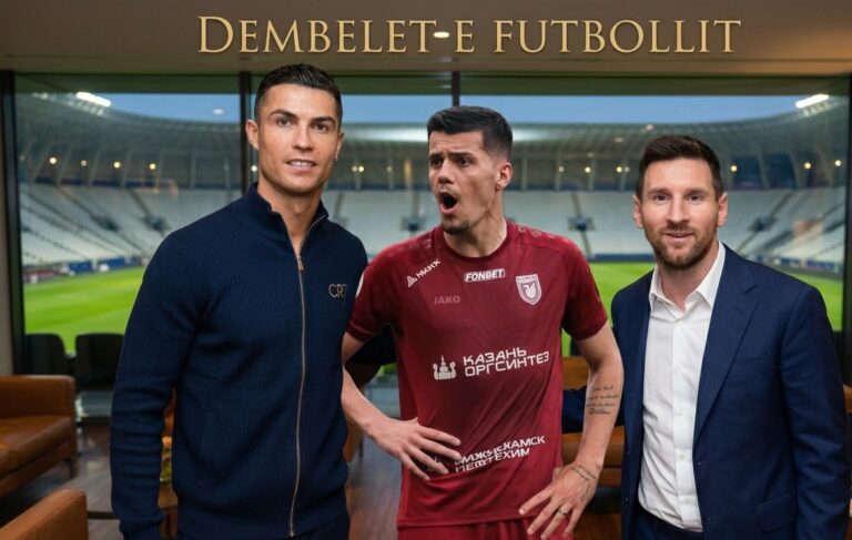 Daku përkrah Messit dhe Ronaldos, në listën e lojtarëve më dembelë