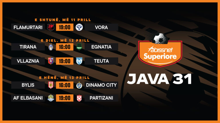 Java e 31-të e “Abissnet Superiore”/ Spikat Elbasani-Partizani, por dhe sfida të tjera vendimtare