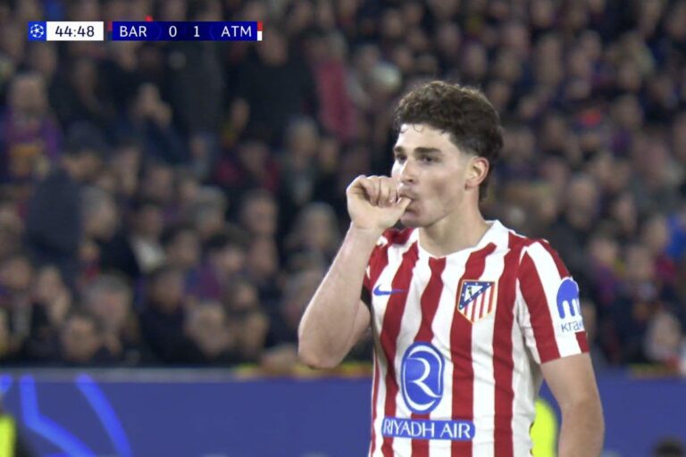 Alvarez shtang Barcelonën me super gol, skuqet Cubarsi (VIDEO)