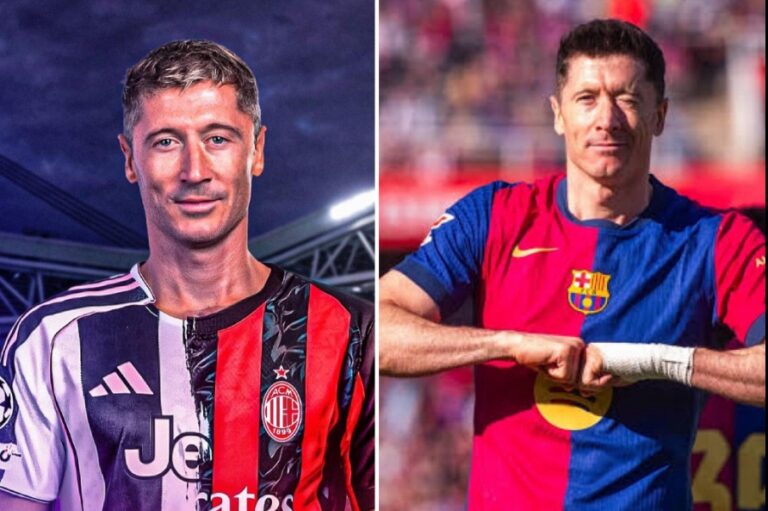 Milan-Juventus fillimisht “betejë” për Champions, më pas për … Lewandowskin