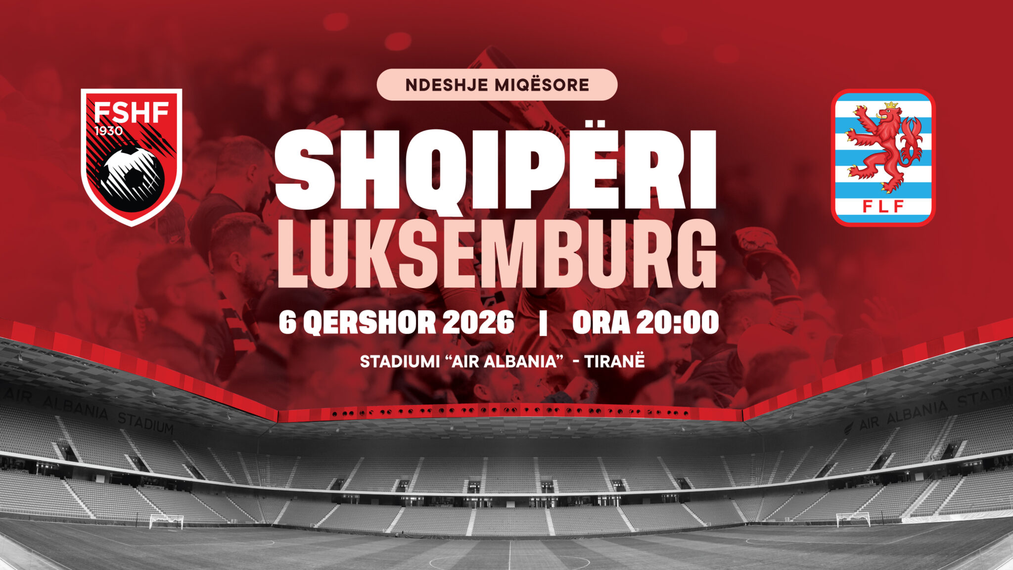 ZYRTARE  Zbulohet kundërshtari i parë i Shqipërisë në miqësoret e qershorit