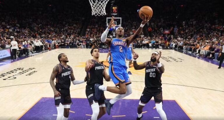 NBA/ Oklahoma arrin në gjysmëfinalet e playoff-it, Denver shmang eliminimin