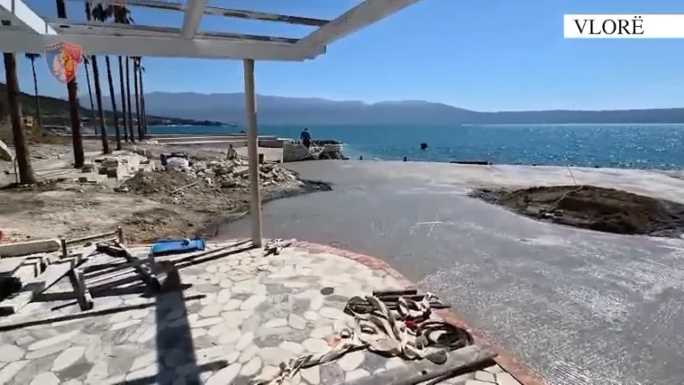 Ndërtoi pa leje në një mol në Vlorë, pranga 47-vjeçarit
