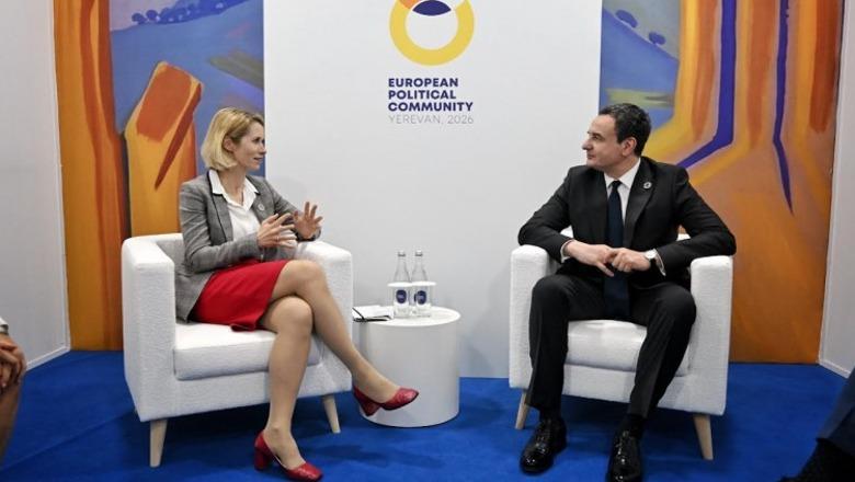 Kurti takon Kallas  Kosova është e përkushtuar për ecurinë e procesit të anëtarësimit në BE