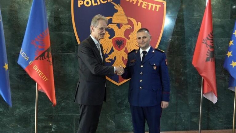 Drejtori i Policisë, Hita takim me ambasadorin e Holandës! Nga bashkëpunimi në gjurmimin tek sekuestrimi i aseteve kriminale