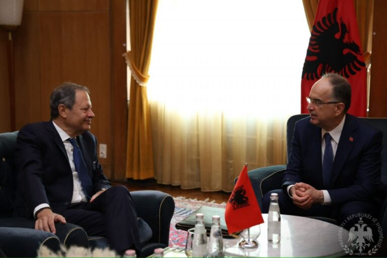 Presidenti Begaj pret Granoff: Nisma “Toka” synon zhvillimin e sektorit bujqësor në Shqipëri