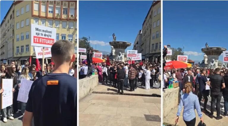 Protesta nga studentët, prefekti Shkëlqim Hajdari: Nga Shkupi nis një kapitull i ri për shqiptarët në Ballkan
