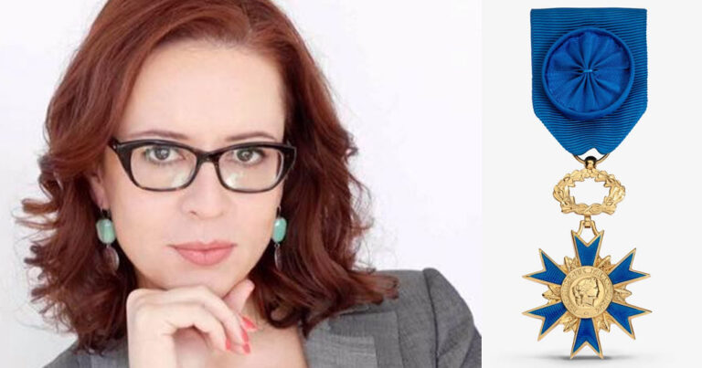 Besiana Kadare, është nderuar me titullin “Kalorëse e Urdhrit Kombëtar të Meritës të Republikës Franceze”