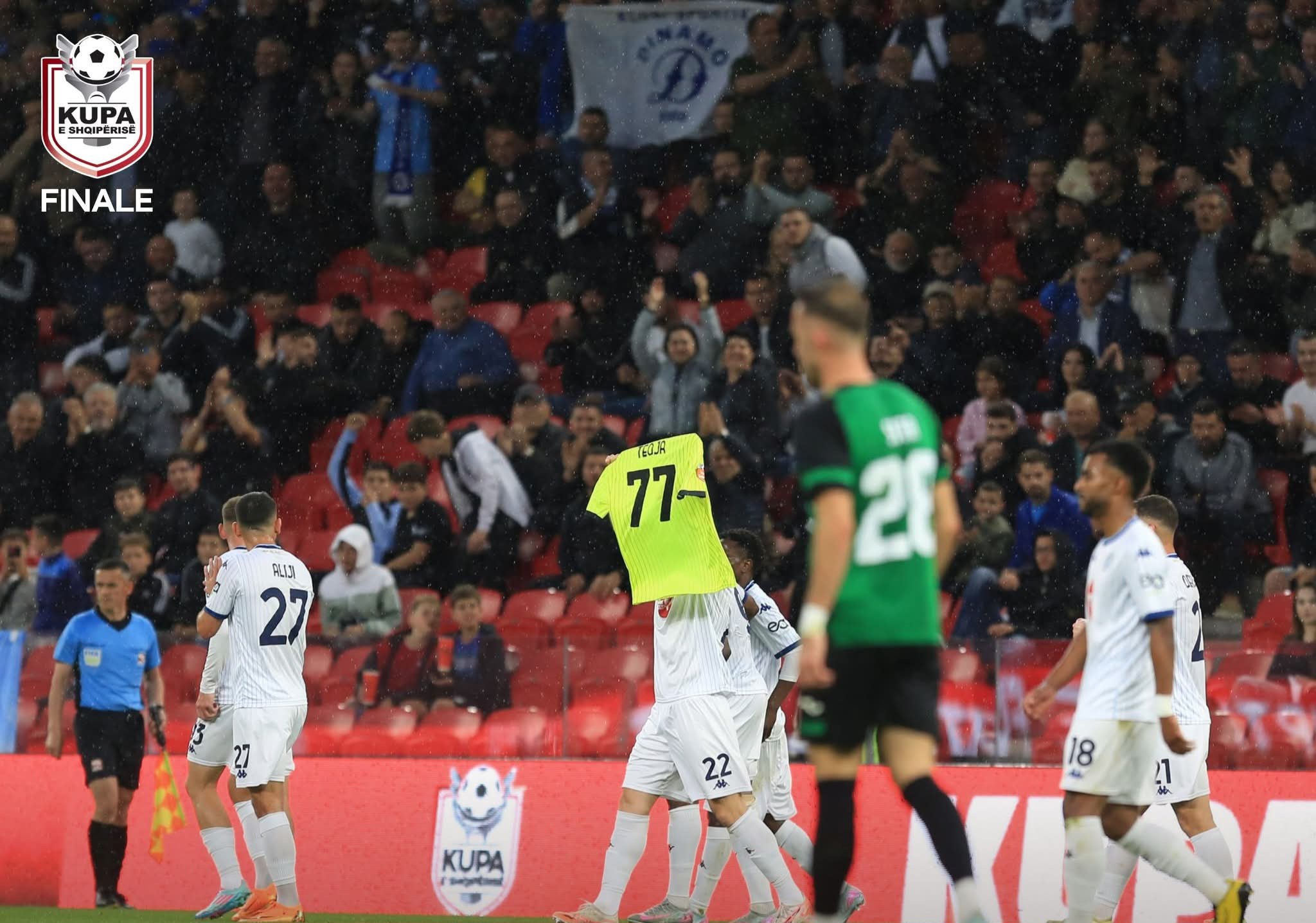 Gola dhe spektakël  Dinamo mund Egnatian dhe fiton Kupën e Shqipërisë